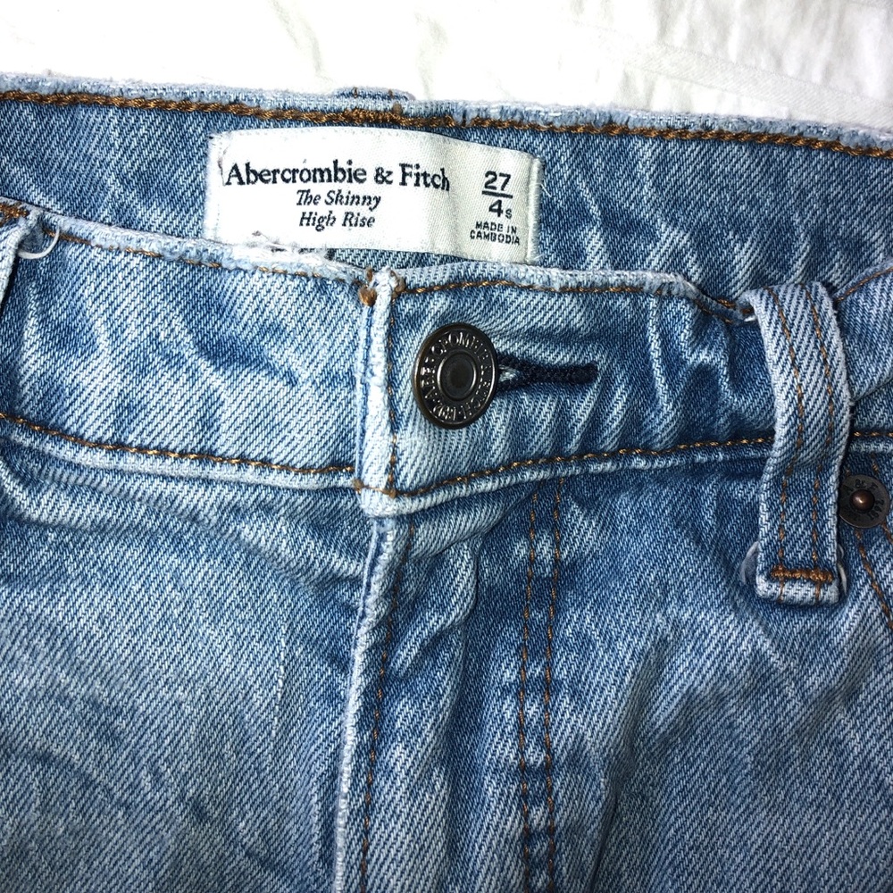 Abercrombie Skinny High Rise Jeans